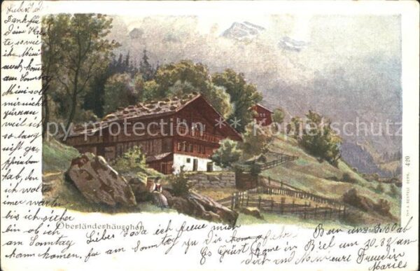 Bauernhaus Oberländerhäuschen Schweiz