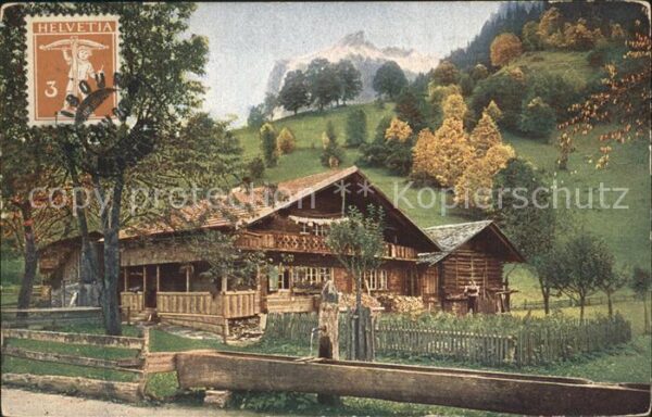 Bauernhaus Bauerngehöft Berner Oberland