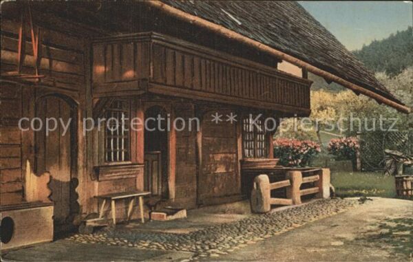 Bauernhaus Papiermühle Bern Goldne Abendsonne