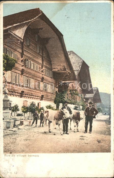 Bauernhaus Rue de village bernois