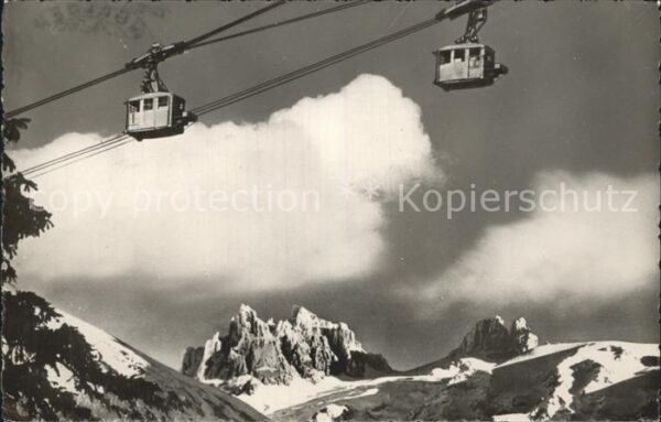Seilbahn Gerschnialp-Trübsee Spannörter
