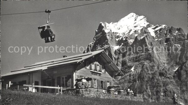 Sessellift Grindelwald Restaurant Bort Wetterhorn