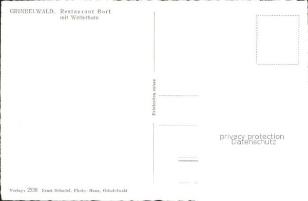 Sessellift Grindelwald Restaurant Bort Wetterhorn – Bild 2