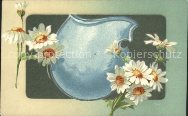 Blumen Margeriten Litho