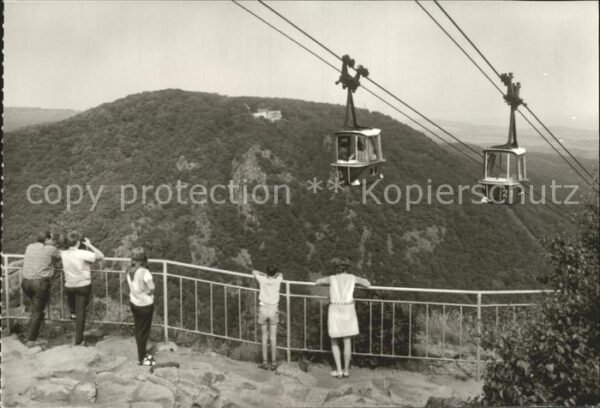 Seilbahn Thale Harz Berghotel Rosstrappe