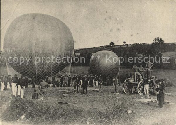 Heissluftballon Concours de Ballons Paris Annees Folles