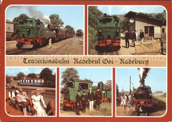 Lokomotive Traditionsbahn Radebeul Ost-Radeburg Zu