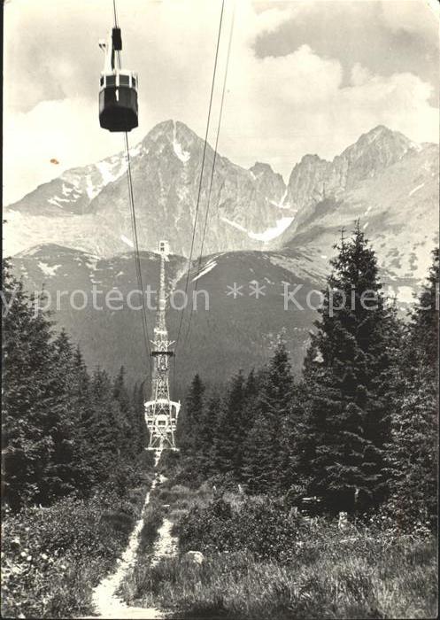 Seilbahn Tatransky Narodny Park Lanovka na Lomni