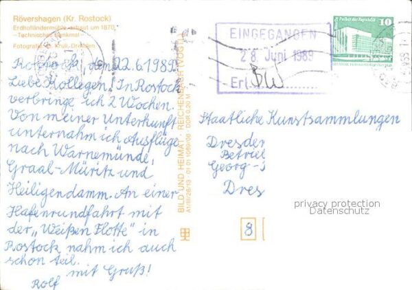 Windmuehle Erdholländermühle Rövershagen – Bild 2