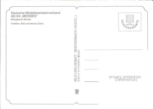 Modellbau-Eisenbahn AG 3/4 Meissen Müngstener Brücke – Bild 2