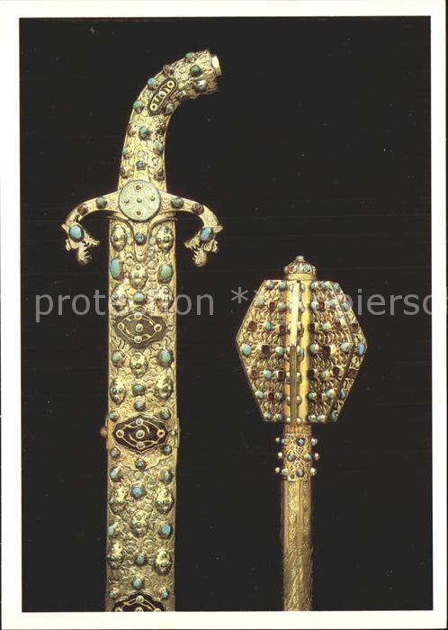 Militaria Pallasch Pusikan Türkise Rubine Nephrit