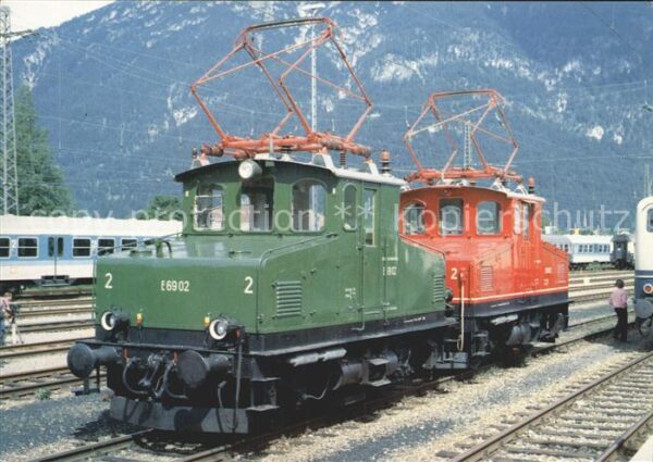 Lokomotive Elektrolokomotiven E6902 E6903 Garmisch