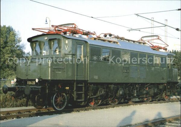 Lokomotive E-Lok E0420 Ausbesserungswerk München F
