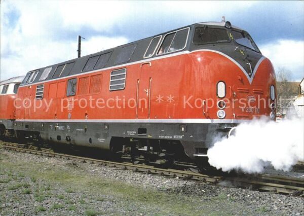Lokomotive Diesellok V 200 116 Betriebshof Oberhau
