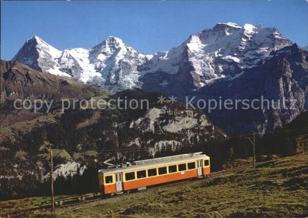 Bergbahn Lauterbrunnen-Mürren Eiger-Mönch-Jungfr