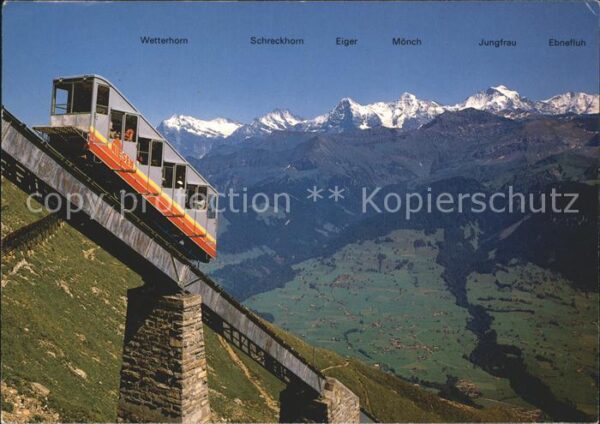 Zahnradbahn Niesenbahn Berner Oberland Mülenen-Nies