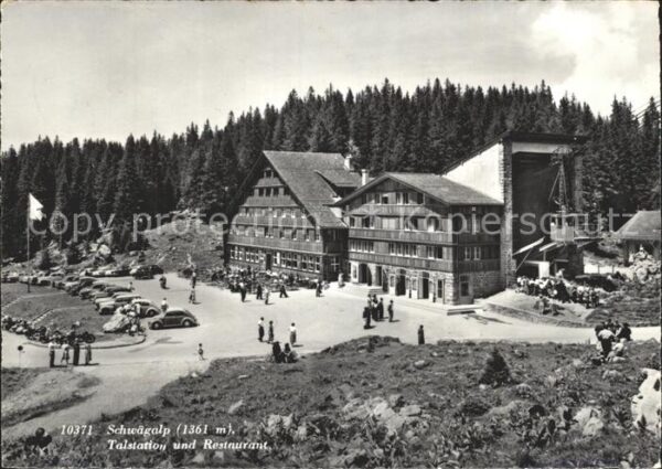 Seilbahn Säntis Schwägalp Talstation Restaurant