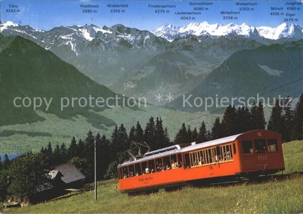 Zahnradbahn Vitznau-Rigi-Bahn Berner Alpen