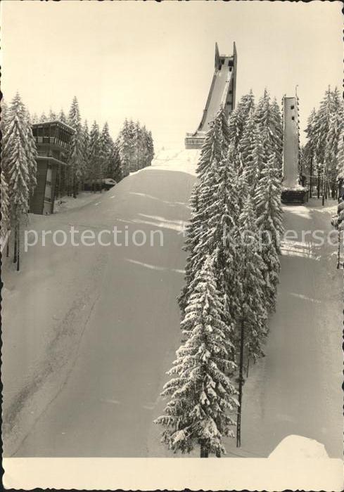 Ski-Flugschanze Johanngeorgenstadt Erzgebirgsschanze Ju