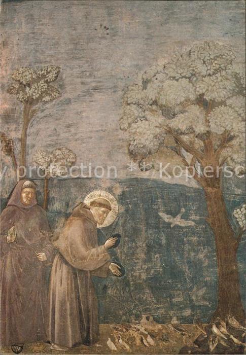 Kuenstlerkarte Giotto Ambrogio Bondone S. Francesco pr