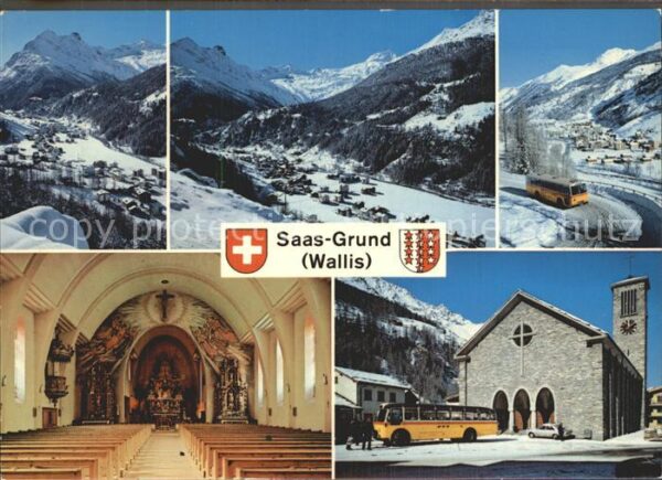 Postbus Saas-Grund Wallis