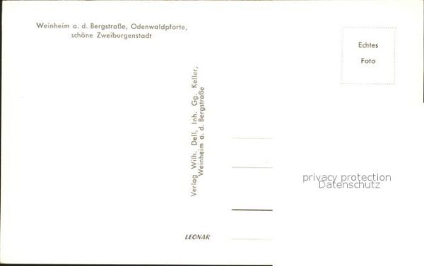 Weinheim Bergstrasse Odenwaldpforte – Bild 2