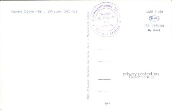 Hain Oybin Hochwaldbaude – Bild 2