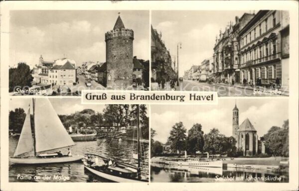 Brandenburg Havel Steintorturm Steinstrasse Salzhof Johan