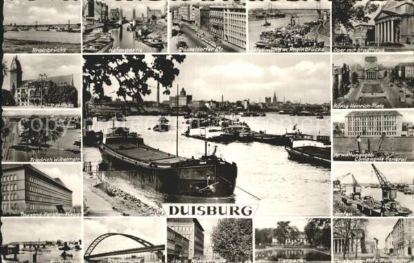 Duisburg Ruhr Friedrich-Wilhelmstrasse König-Heinrich