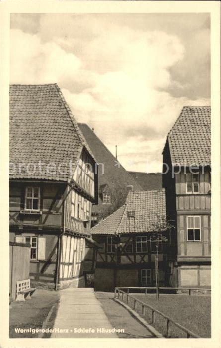 Wernigerode Harz Schlefe Häuschen