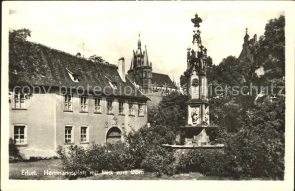 Erfurt Herrmannsplatz Dom