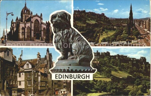 Edinburgh Scotland St. Giles Cathedral Princes Street Scot