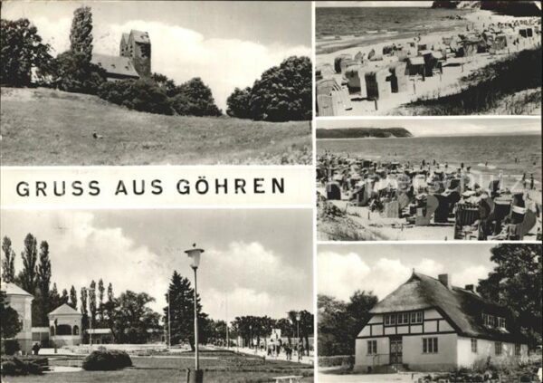 Goehren Ruegen Strand Gebäude