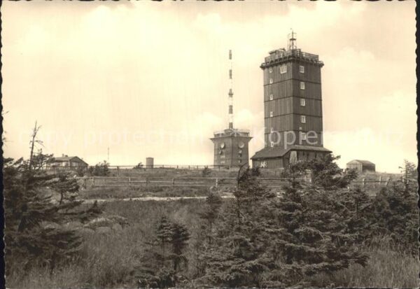 Brocken Harz Wetterwarte