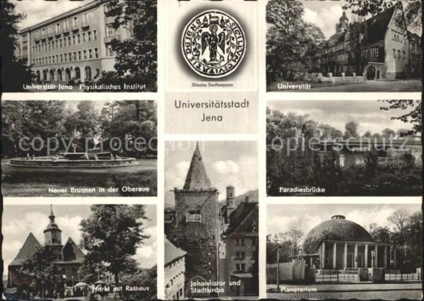 Jena Universität Paradiesbrücke Johannistor