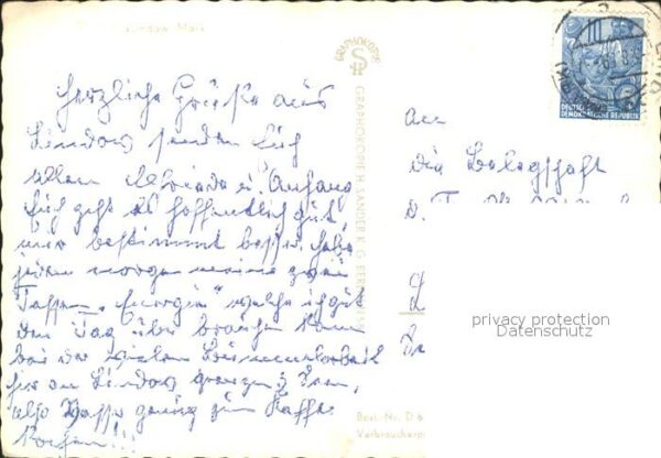 Lindow Mark Evangelische Kirche Mutzsee Klosterruin – Bild 2