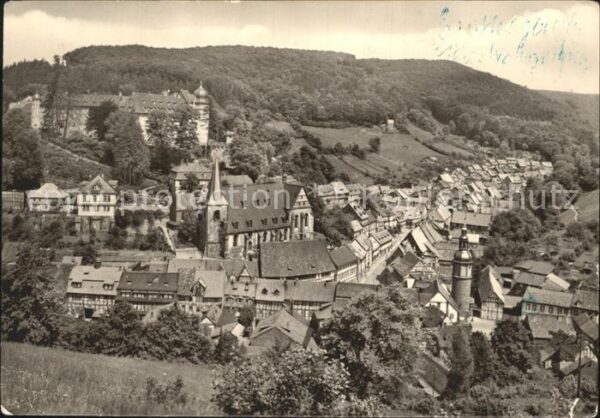 Stolberg Harz Blick von der Lutherbuche