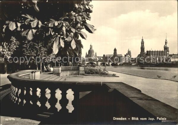 Dresden Blick vom Jap. Palais