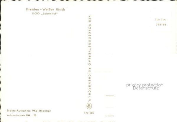 Weisser Hirsch HOG Luisenhof – Bild 2