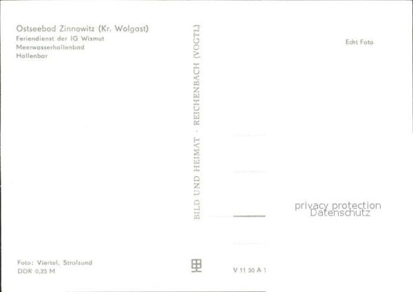 Zinnowitz Ostseebad Meerwasserhallenbad Hallenbar – Bild 2