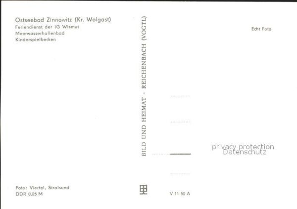 Zinnowitz Ostseebad Meerwasserhallenbad Kinderspielbecken – Bild 2