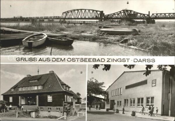 Zingst Ostseebad Meinigenbrücke Kurhaus FDGB-Erholungshe