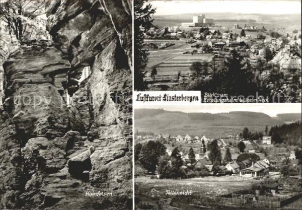 Finsterbergen Erholungsheim Wilhelm-Pieck Hainfelsen