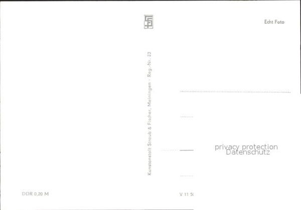 Finsterbergen Erholungsheim Wilhelm-Pieck Hainfelsen – Bild 2