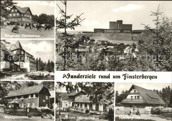 Finsterbergen Berghotel Ebertswiese Heuberghaus Tages