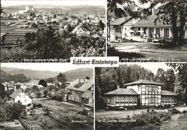 Finsterbergen Cafe Leinagrund HO-Gaststätte Steigermü