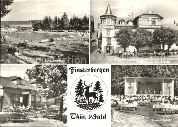 Finsterbergen Konzertplatz Volkshaus zur Linde Schwim