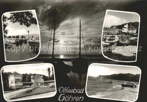 Goehren Ruegen Strand Konzertbühne Promenade