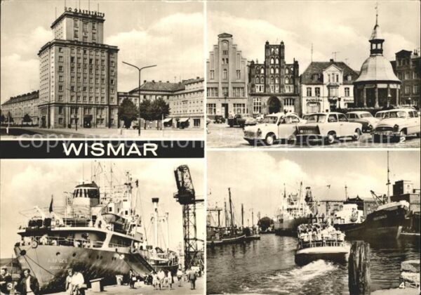 Wismar Mecklenburg HOG Platz Friedens alter Schwede Reuter