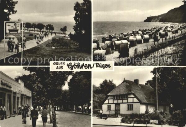 Goehren Ruegen Strandpromenade Mönchguter Heimatmuseum